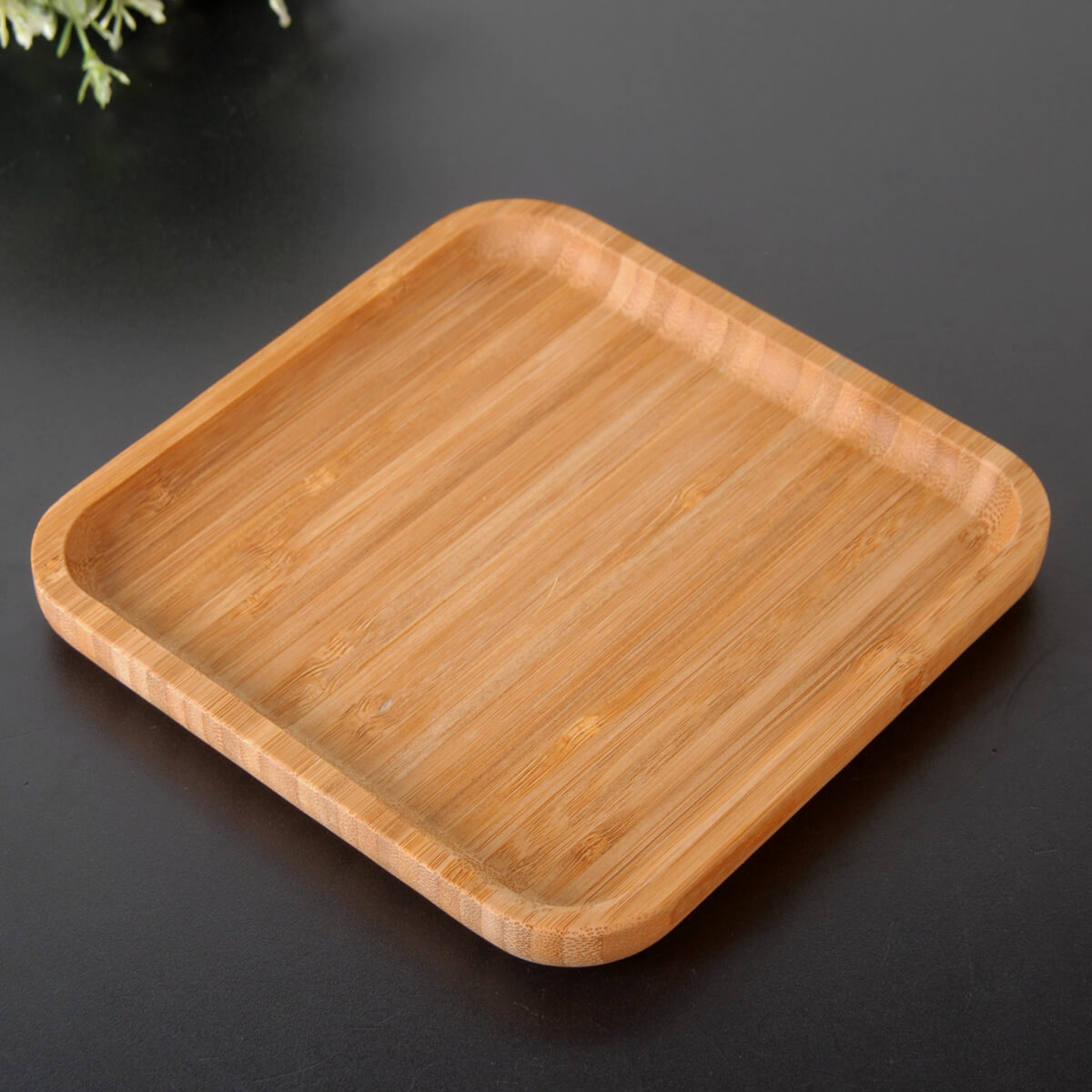 Gönül Bambu 16 cm Kare Servis