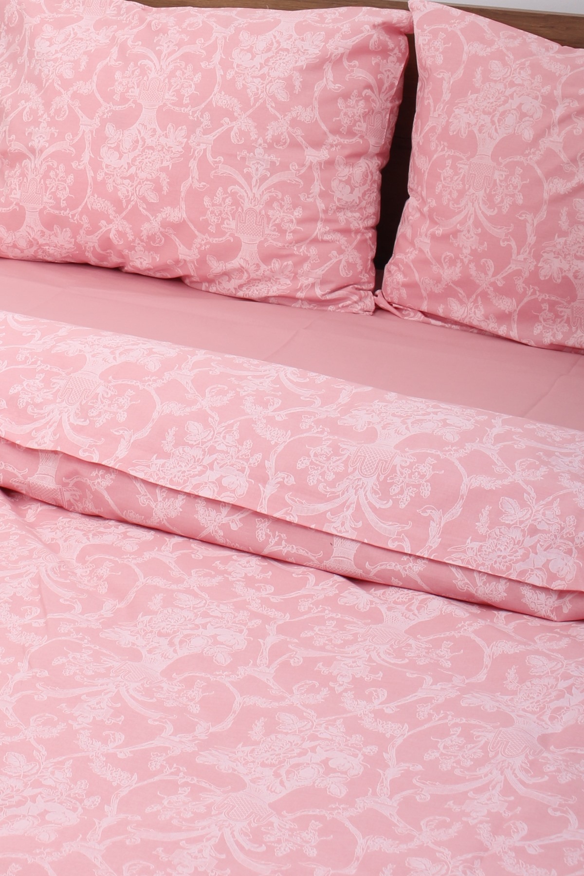 Pembe English Home Çift Kişilik Nevresim Takımı - Görsel 2