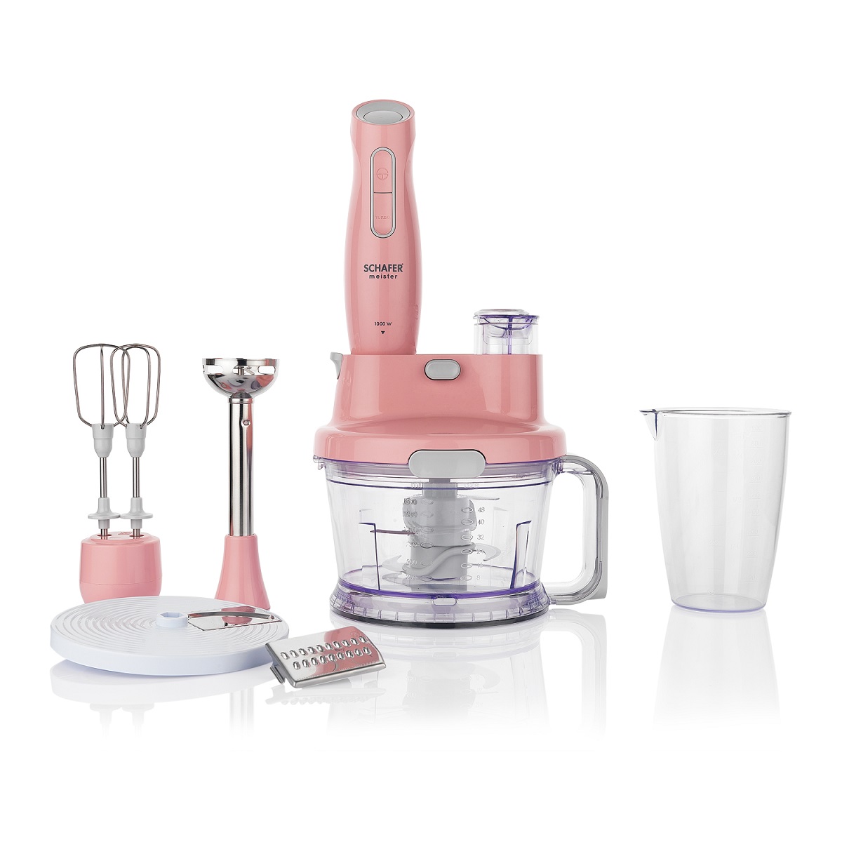 Schafer Meıster Multı Blender Set 17 Parça Pembe