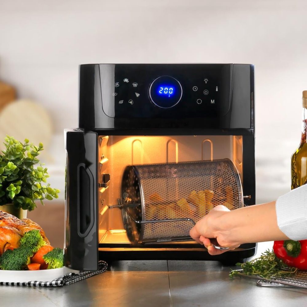 Schafer Fit Fry Dijital Airfryer/Sıcak Hava Fritözü - Siyah - Görsel 3