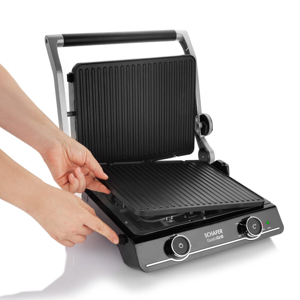 Schafer Gusto Grill Izgara Ve Tost Makinesi-Bakır - Görsel 3